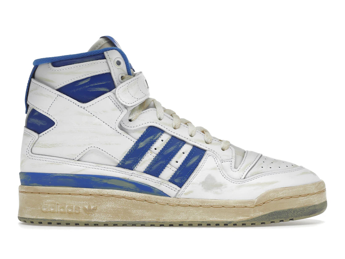 610921 adidas Forum 84 Hi AEC White Blue