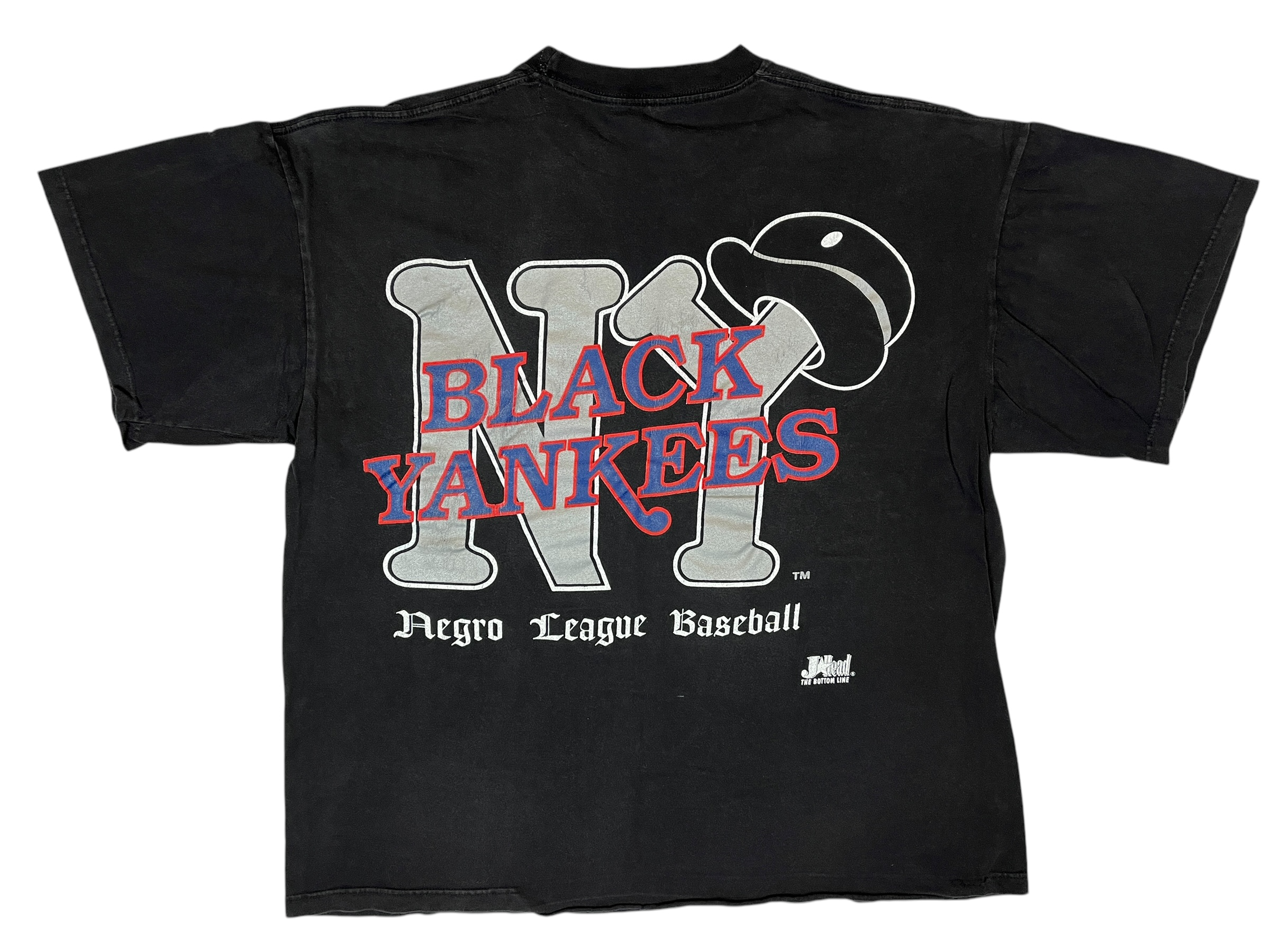 375184 (90s) Black Yankees Negro League Baseball Museum T-Shirt