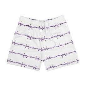 276418 Bravest Studios Razor Wire Shorts 'Purple/White'