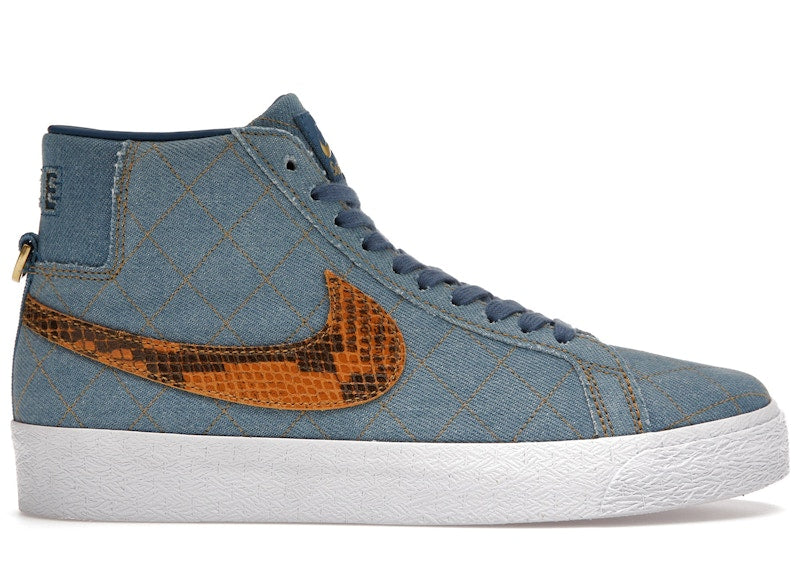 SP7053 Nike SB Blazer Mid QS Supreme Denim