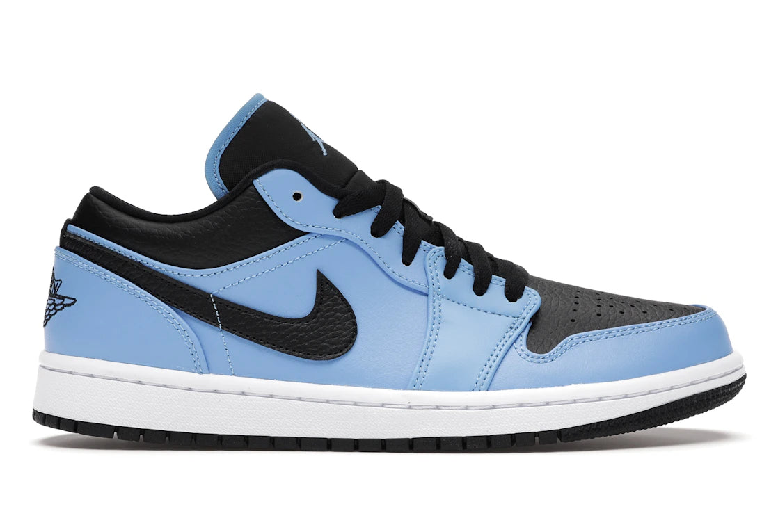 661358 Air Jordan 1 Low 'University Blue Black'