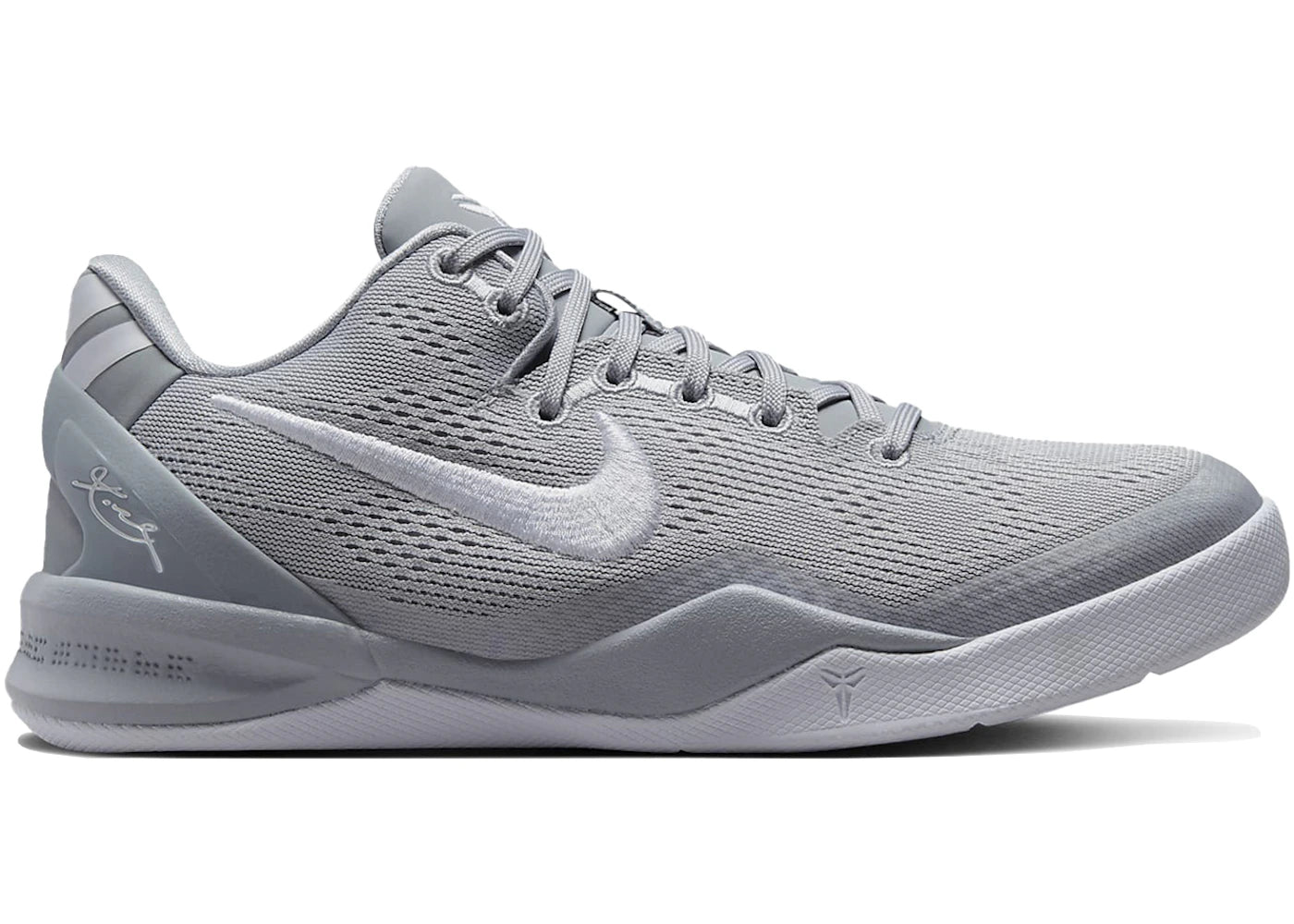 345896 Nike Kobe 8 Wolf Grey (GS)