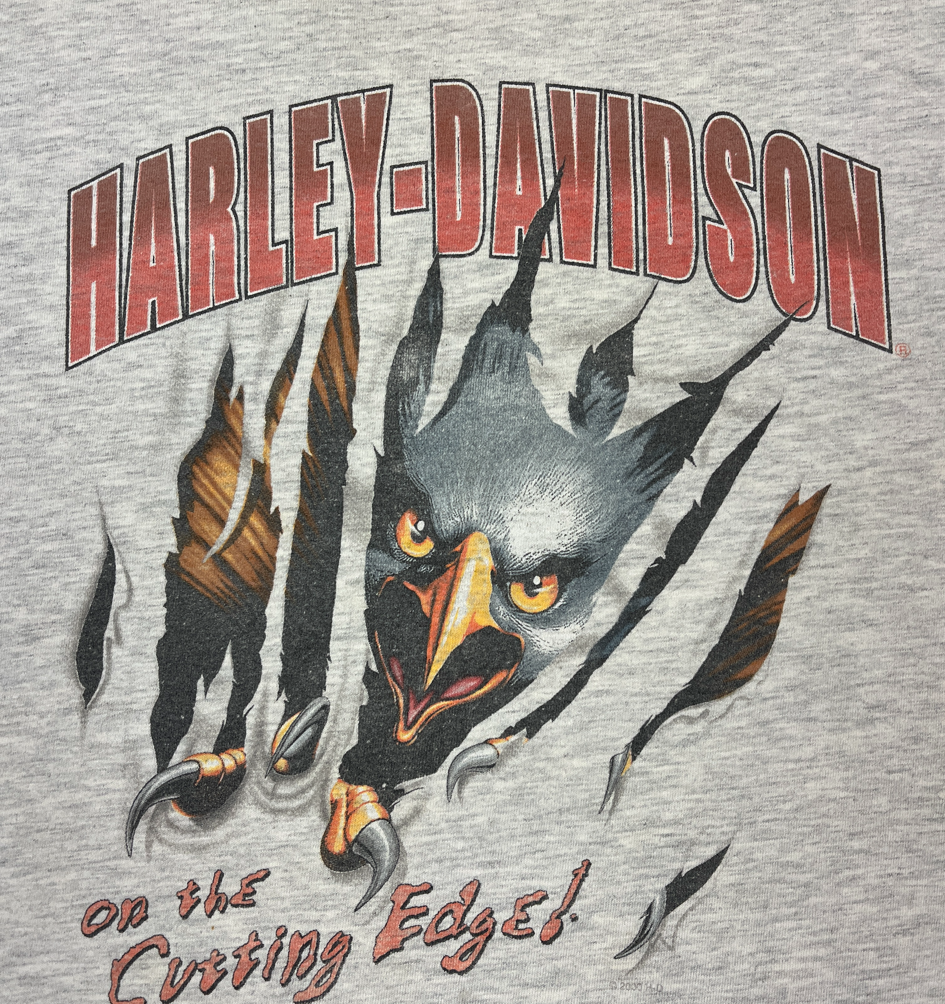 413710 (2000) Harley Davidson Eagle Claw 'Cutting Edge' T-Shirt