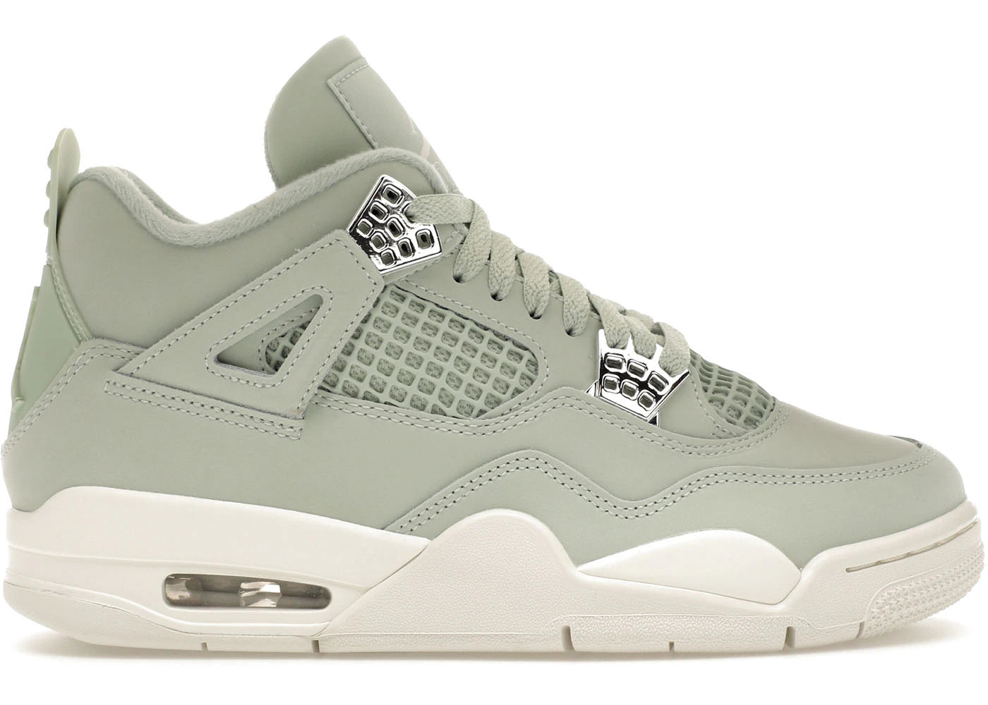 610842 Jordan 4 Retro Seafoam Sail (Women's)