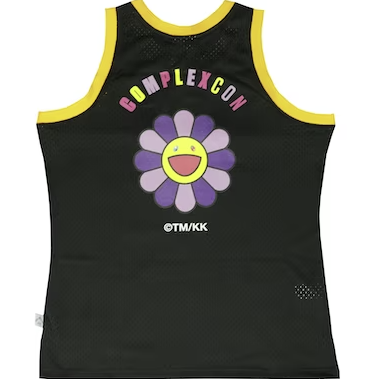 351907 Takashi Murakami ComplexCon x LA Lakers M&N Basketball Jersey 'Black'