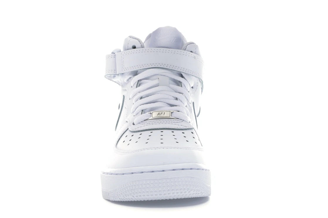 747153 Nike Air Force 1 Mid White (GS)