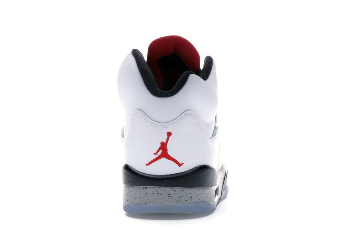 813535 Air Jordan 5 Retro 'White Cement'
