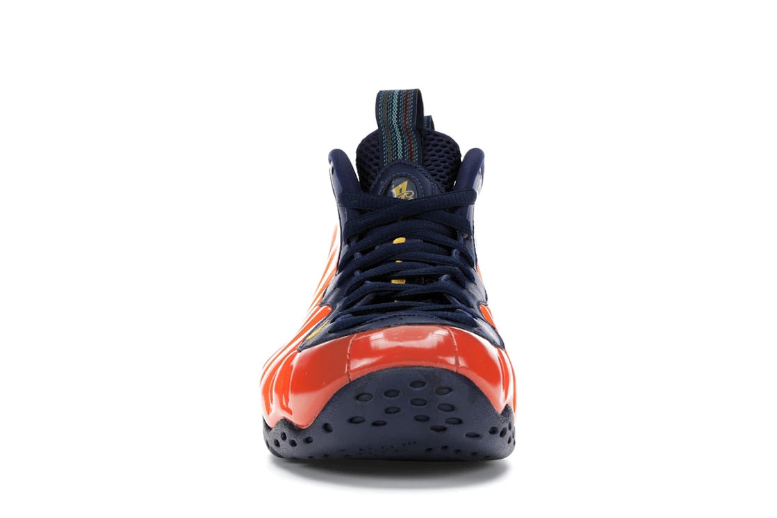 792132 Nike Air Foamposite One Blue Void Rugged Orange