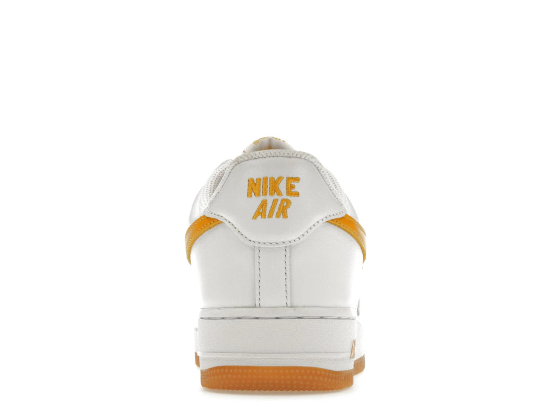 272877 Nike Air Force 1 Low Color Of The Month White University Gold