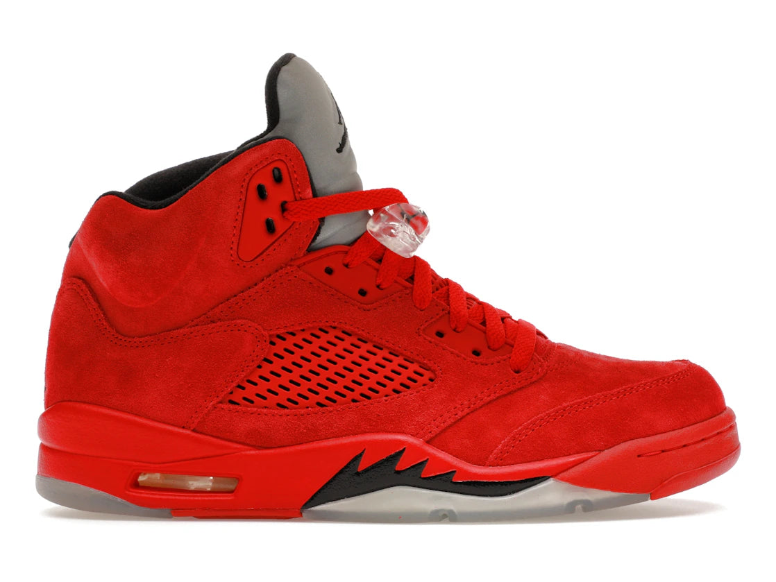 612862 Jordan 5 Retro Red Suede