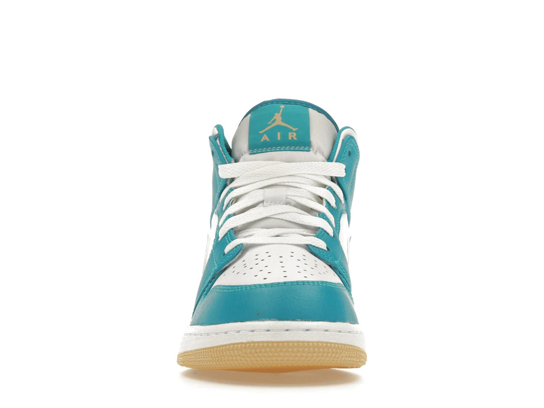 642196 Jordan 1 Mid Aquatone (GS)