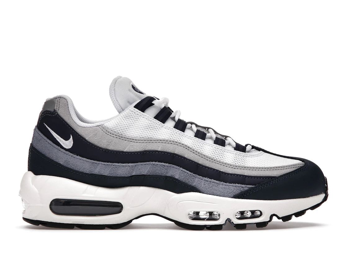 713914 Nike Air Max 95 Navy Grey White