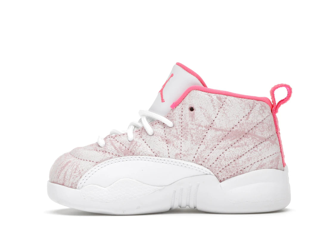 280343 Air Jordan 12 Retro TD 'Arctic Pink'
