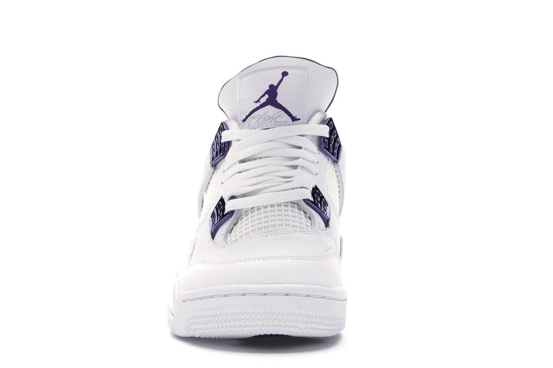 757586 Air Jordan 4 Purple Metallic