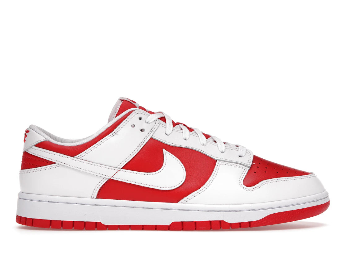 436602 Dunk Low 'White University Red'