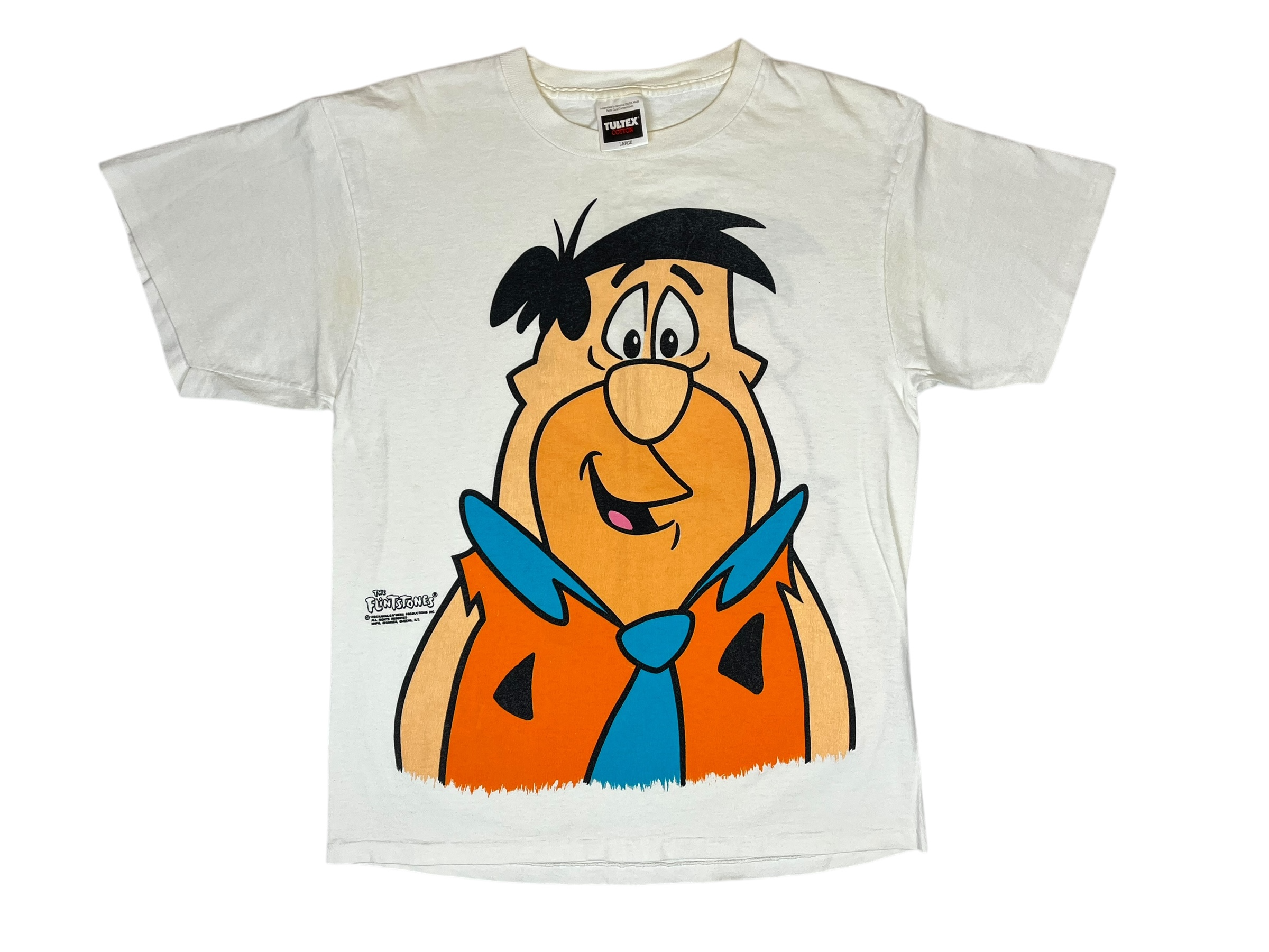 374764 (1994) Fred Flintstone Double Sided Big Print T-Shirt