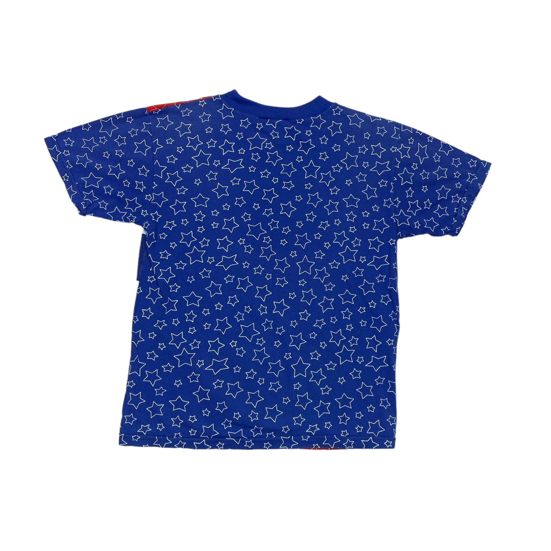 275707 (90s) Mickey & Minnie Disney Stars Stripes All Over T-Shirt