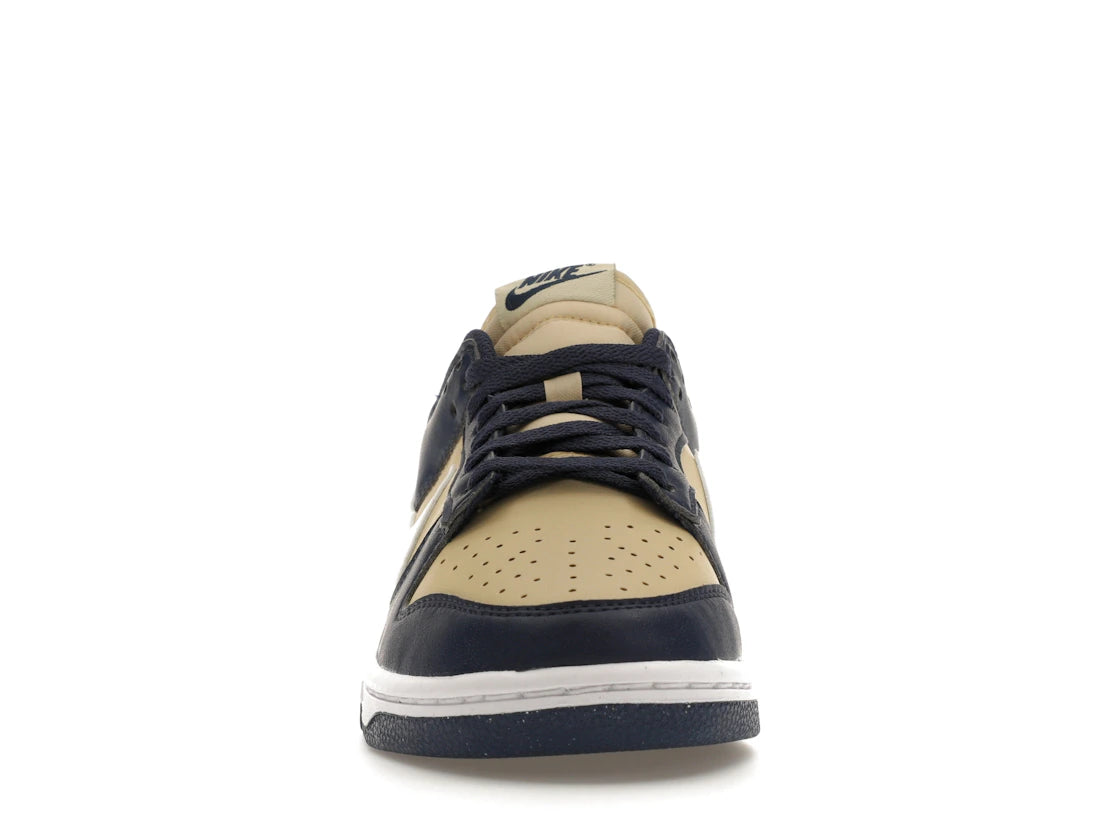 264950 Nike Dunk Low Next Nature Midnight Navy Gold (Women's)