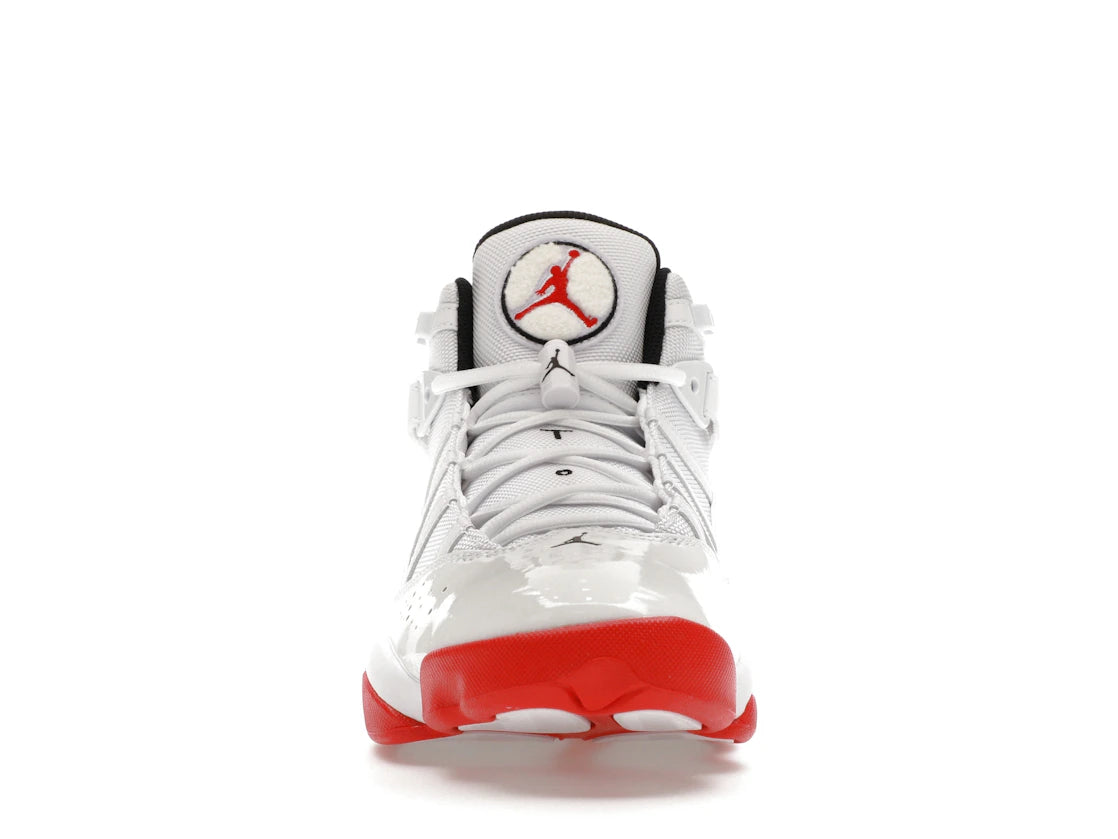 718505 Jordan 6 Rings White University Red Black