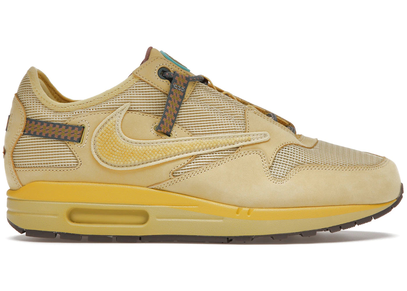SP15169 Nike Air Max 1 Travis Scott Cactus Jack Saturn Gold