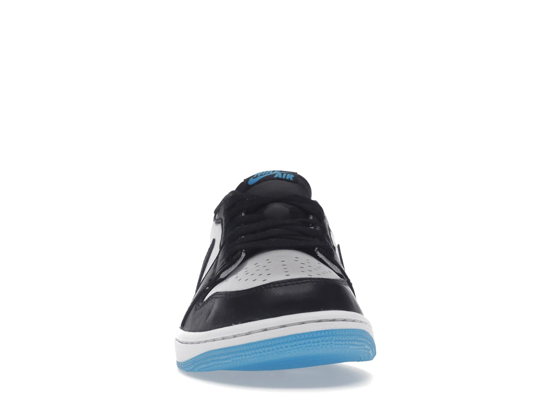 393589 Jordan 1 Retro Low OG Black Dark Powder Blue