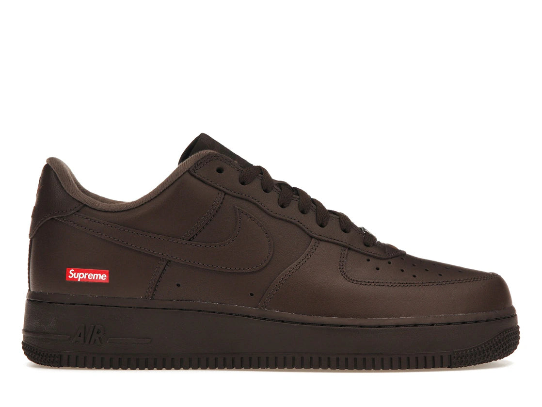 392763 Nike Air Force 1 Low Supreme Baroque Brown