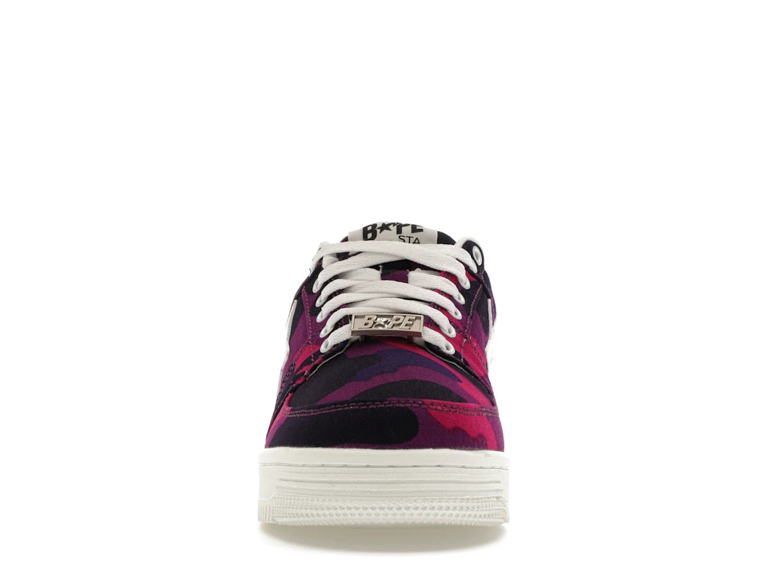 628846 A Bathing Ape Bape Sta Low Color Camo Purple