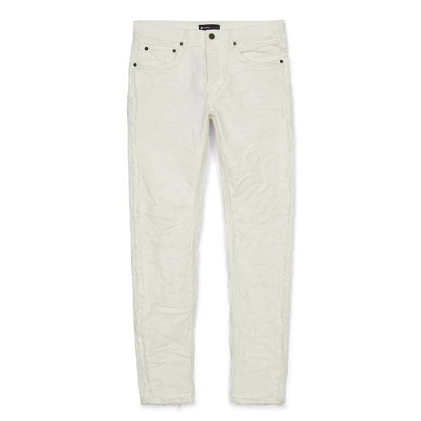 Purple Brand Inside Out White Fray Jeans