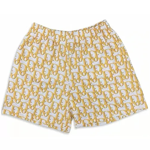 Bravest Studios Dior Oblique Shorts 'Yellow'