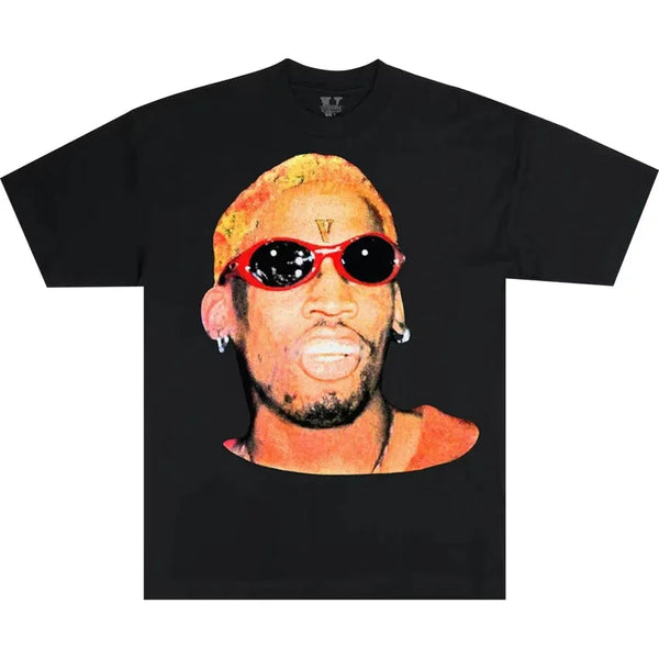 Vlone Rodman Airbrush T-Shirt 'Black'