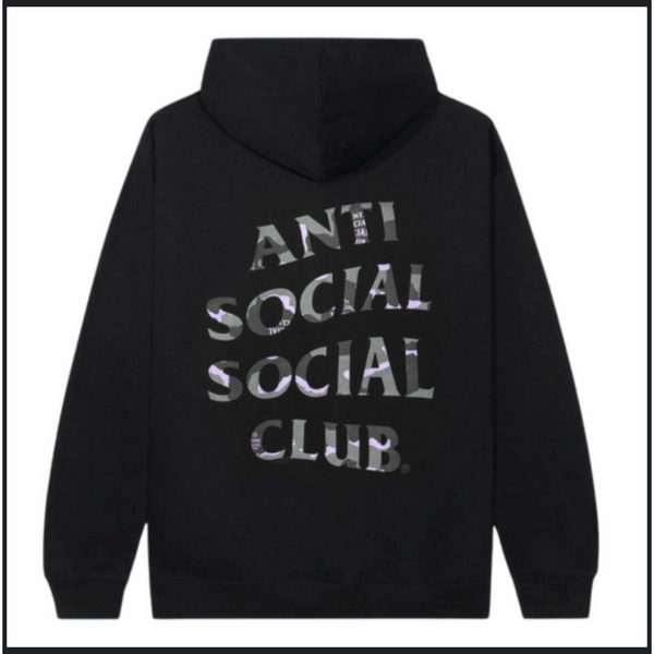 Anti Social Social Club Plain Sight Hoodie 'Purple/Black'