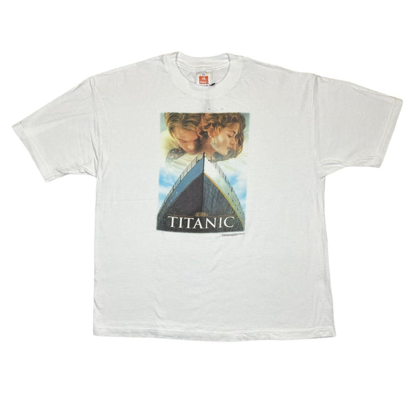 (1998) Titanic James Cameron Leo DiCaprio Movie Promo T-Shirt