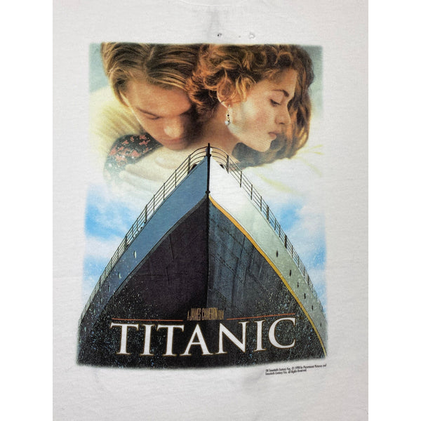 (1998) Titanic James Cameron Leo DiCaprio Movie Promo T-Shirt