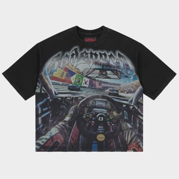 SP6018 Godspeed Drivers Seat T-shirt (Black)