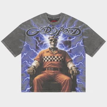 SP5870 Godspeed Culture Shock T-Shirt (Grey Wash)