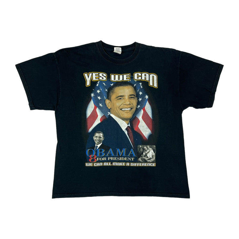 (2008) Barack Obama 'Yes We Can!' Presidential Campaign T-Shirt