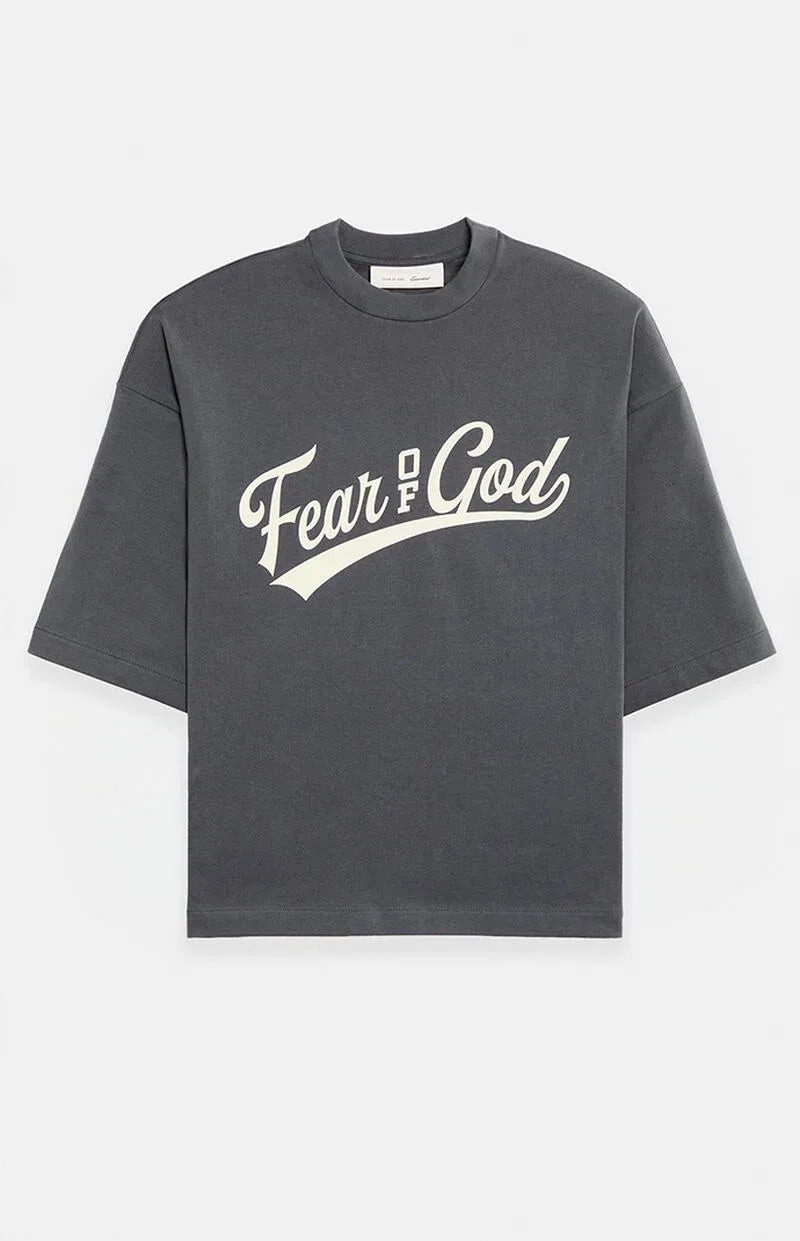 SP13481 Fear of God Essentials Merch T-Shirt (Gray)