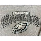 (90s) Philadelphia Eagles Football Texture Print Crewneck