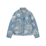 Stussy x Denim Tears Type 2 Jacket 'Light Indigo'