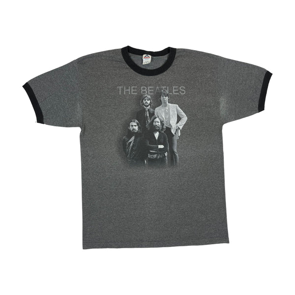 (00s) The Beatles Member Portrait Ringer T-Shirt