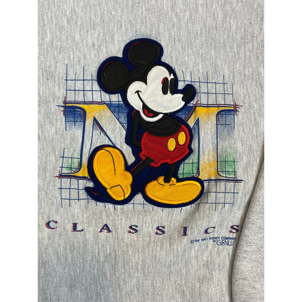 (80s) Mickey Mouse Classics by Genius Reverse Weave Crewneck