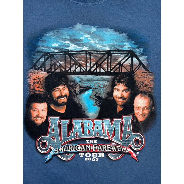 (2003) Alabama The American Farewell Tour Country Concert T-Shirt