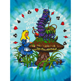 (2014) Alice in Wonderland Liquid Blue Tie Dye Reprint T-Shirt