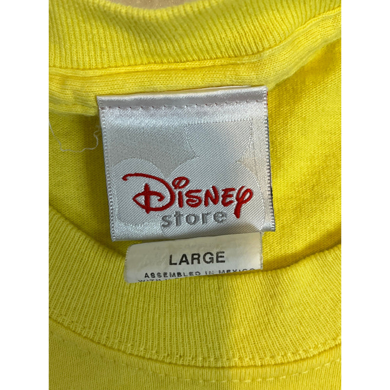 (00s) Disney Character Puffy Spellout Logo T-Shirt