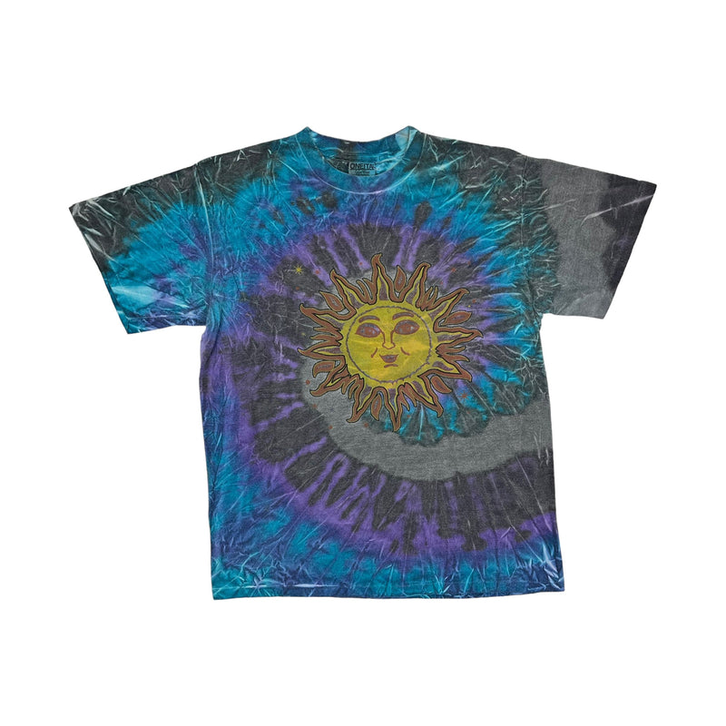 (90s) Sun Tie Dye All Over Print T-Shirt