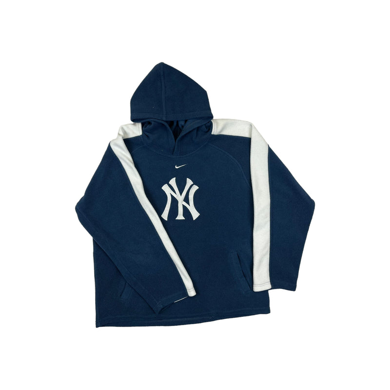 (00s) New York Yankees Nike MLB Mini Center Swoosh Fleece Hoodie