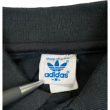 (80s) Adidas Collared Long Sleeve Striped Shirt