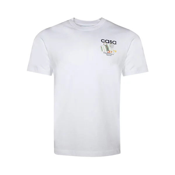 Casablanca Equipement Sportif T-Shirt 'White'