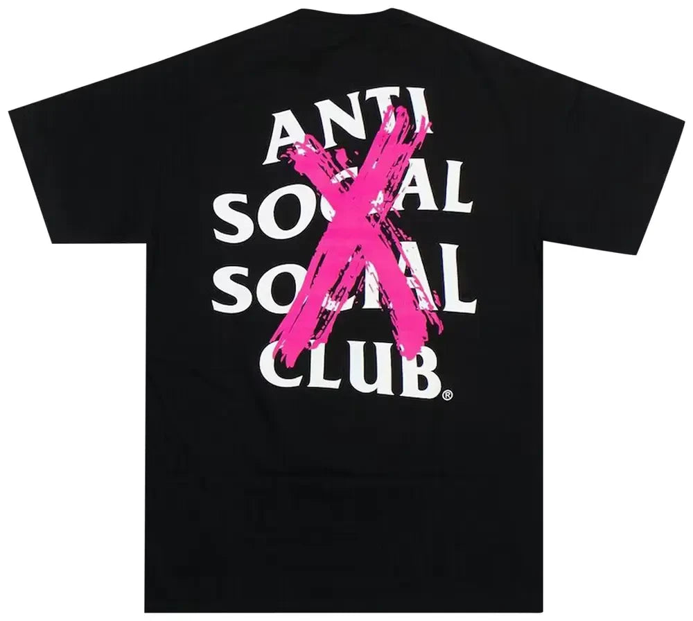SP10285 Anti Social Social Club Cancelled Tee 'Black'