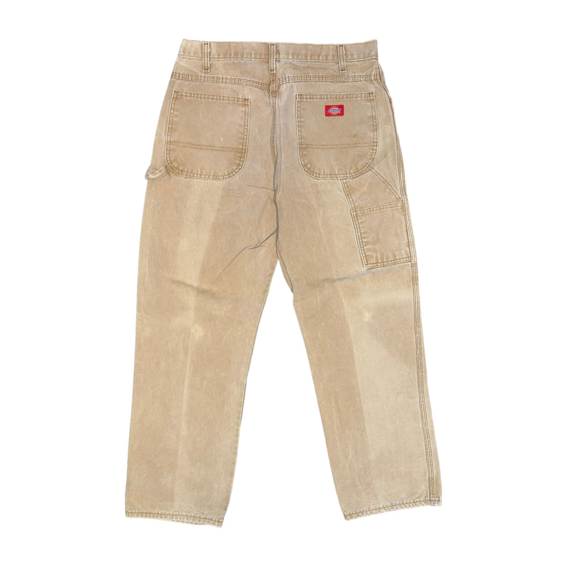 (00s) Dickies Tan Painter Carpenter Work Pants (34x32)